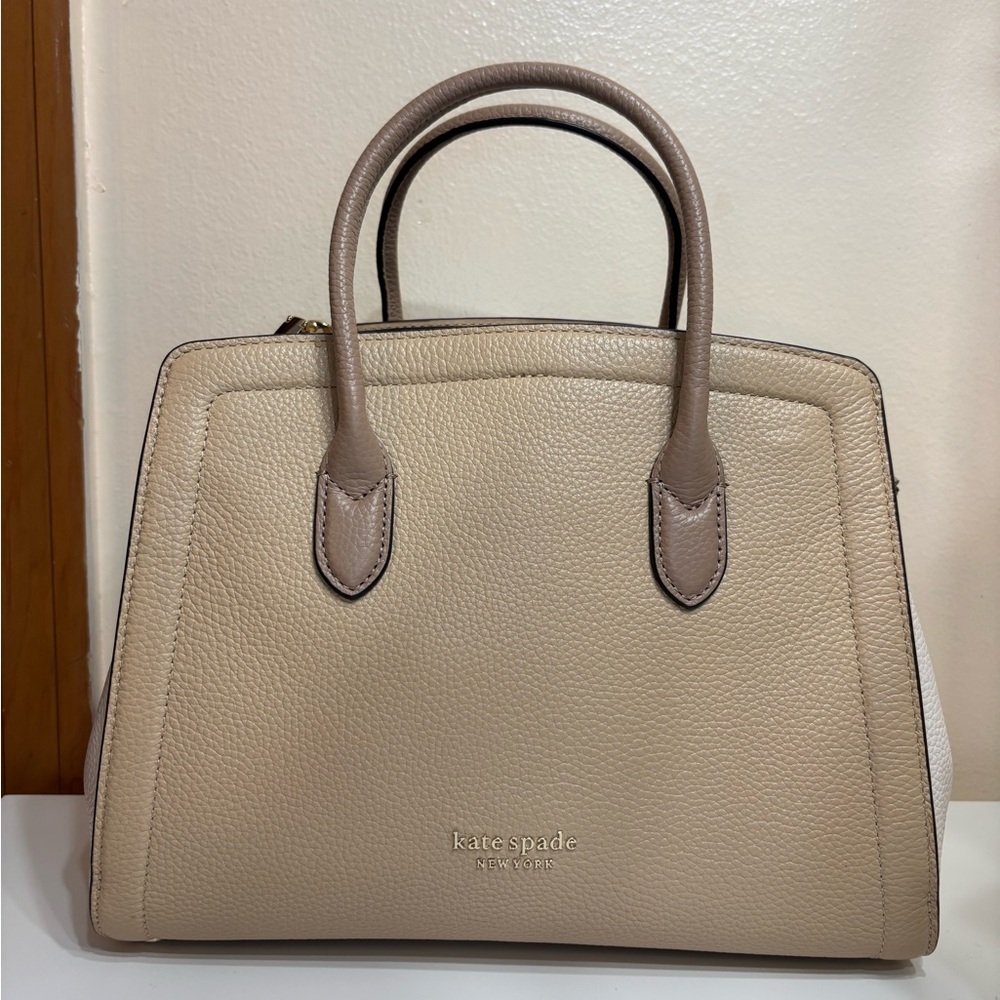 Kate Spade Cream Satchel Bag